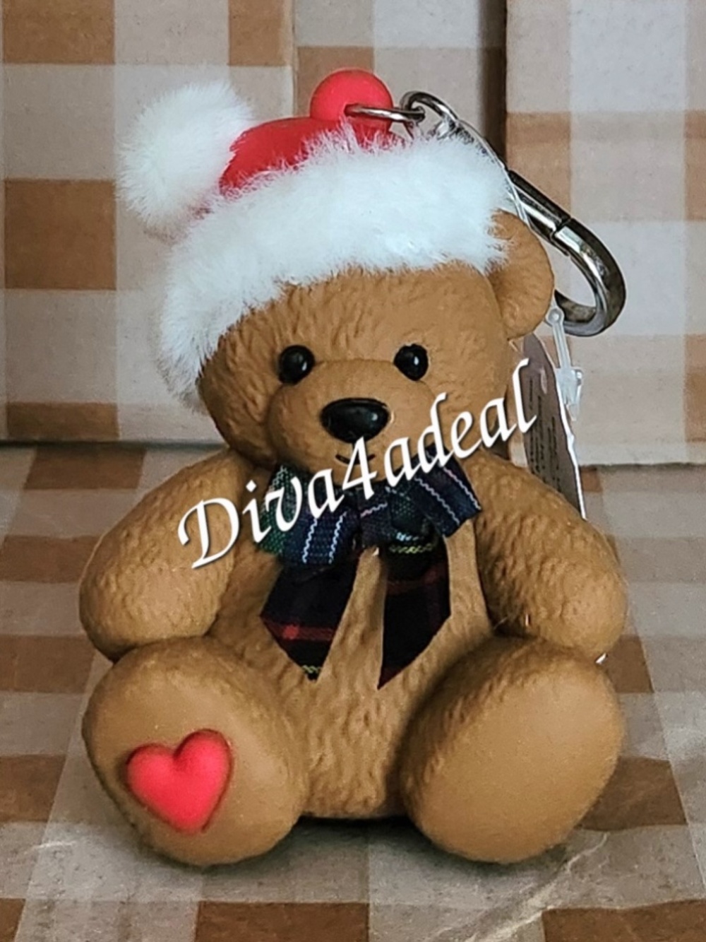 Bath & Body Works FESTIVE TEDDY BEAR PocketBac Holder